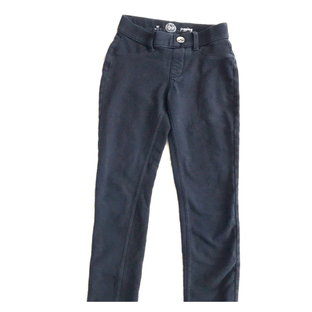 Girls black jeggings